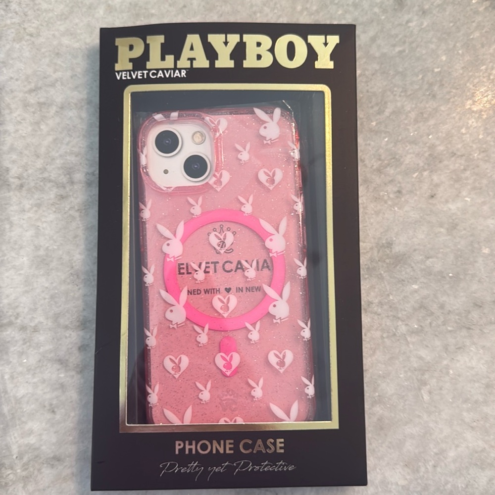 iPhone 14 velvet caviar x playboy bunny case